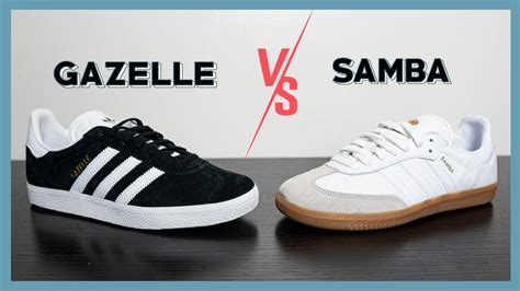 adidas gazelle spezial samba|difference between gazelle and samba.